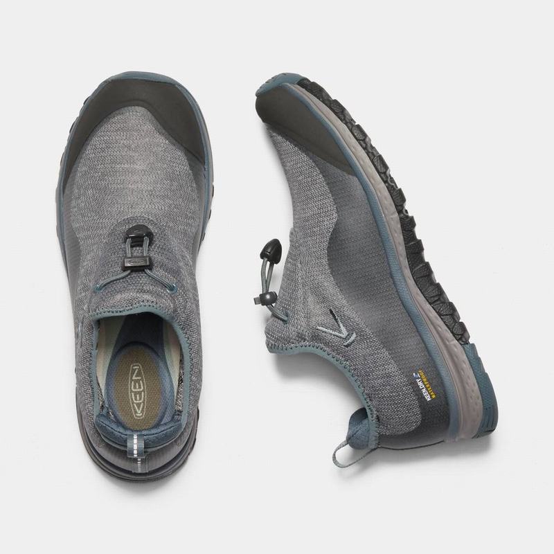 Keen Terra Moc Waterproof - Kadın Trekking Ayakkabısı - Gri - Türkiye (567210CSY)